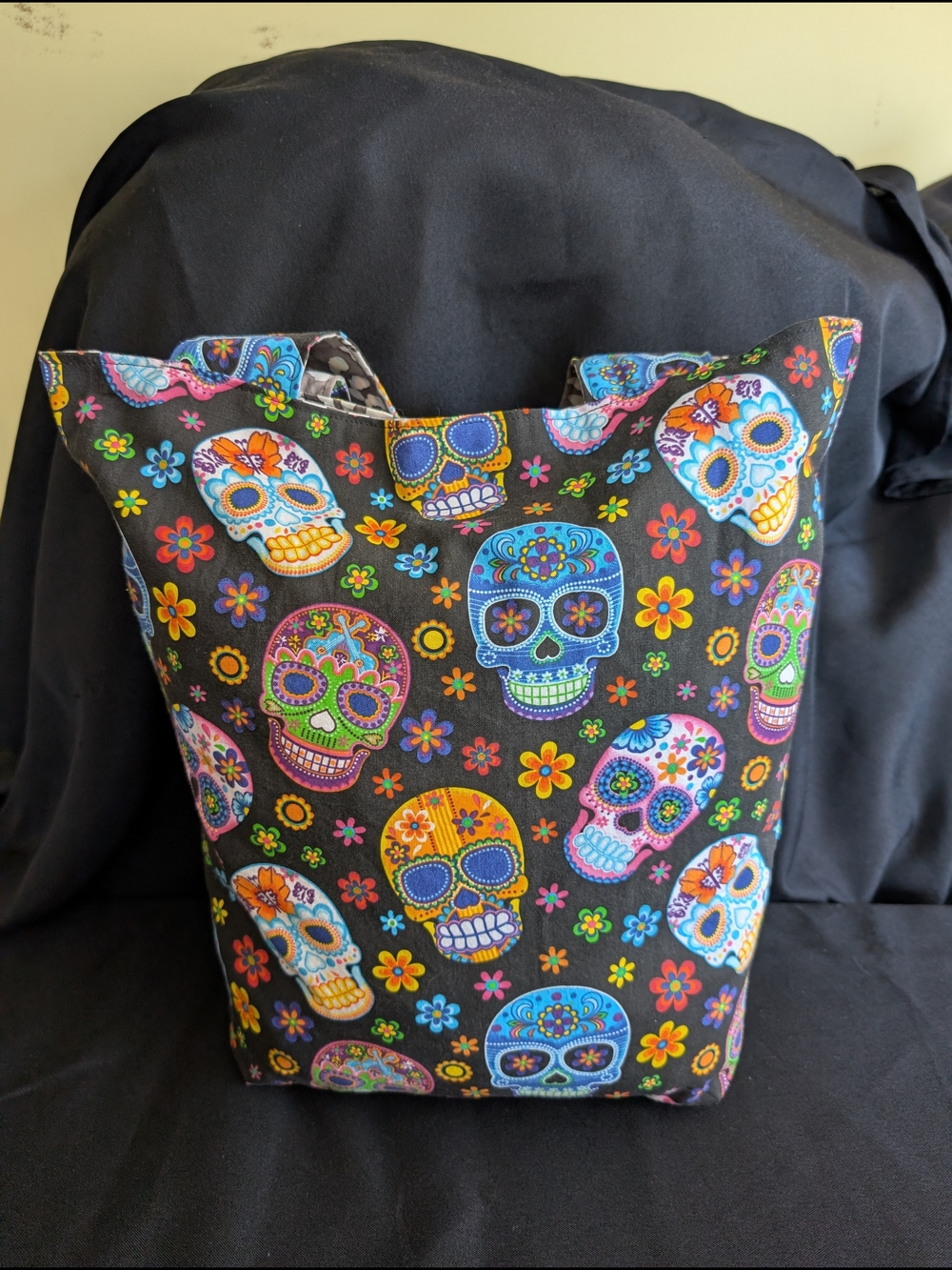 NWT Hand Crafted Reversible Tote Bag